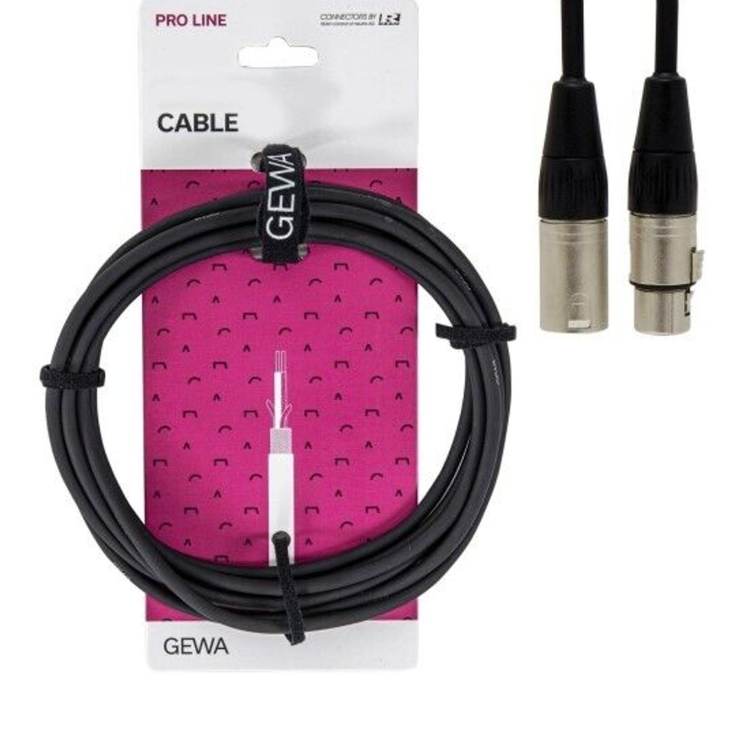 Gewa - Pro Line - XLR Cable 3m - 190.545