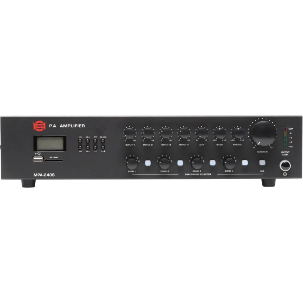 SHOW MPA-240S Μίκτης-Ενισχυτής