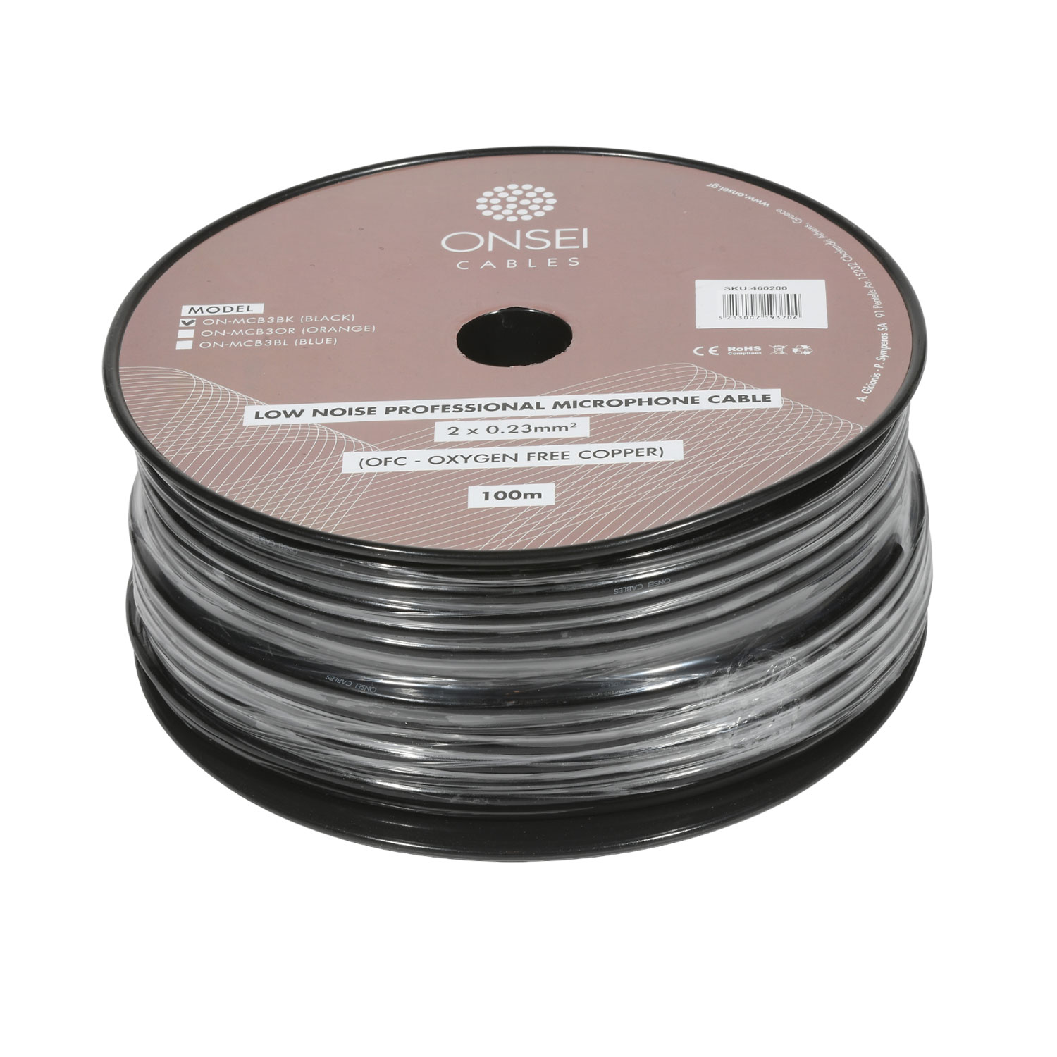 Onsei Καλώδιο Μικροφωνικό 2X0,23mm2
