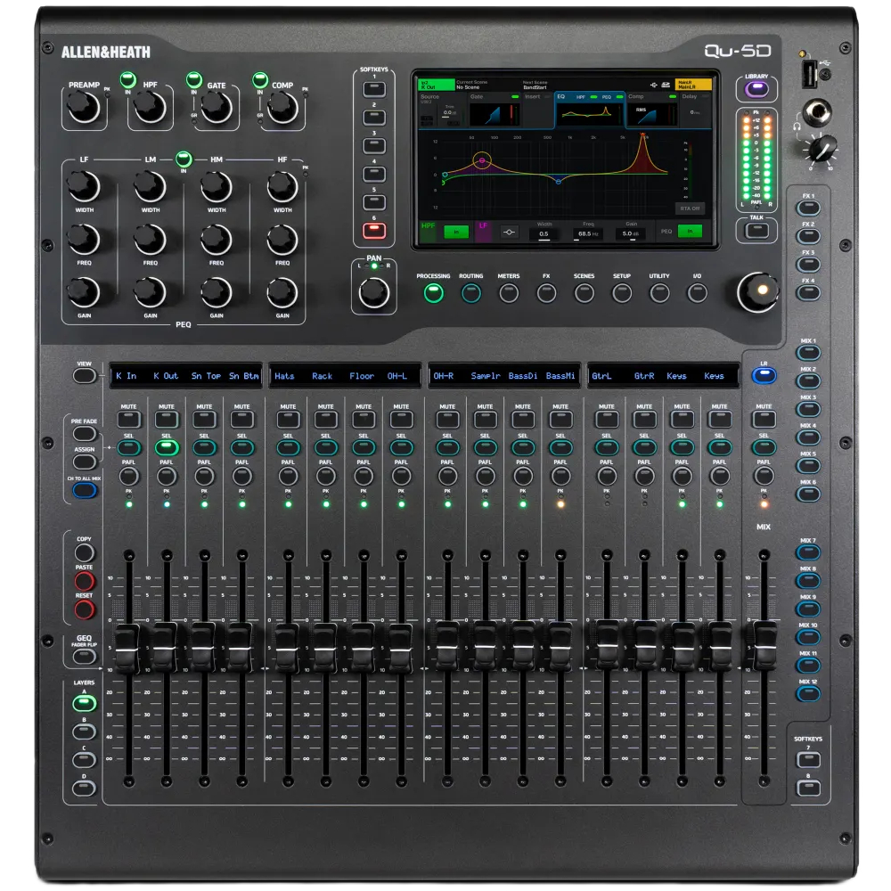 Allen & Heath QU-5 Dante Ψηφιακός Μίκτης