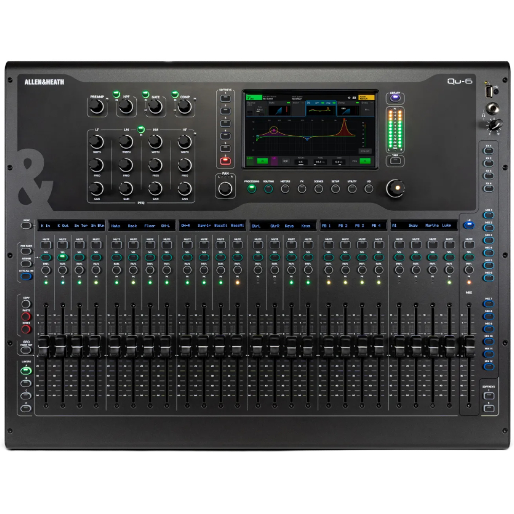 Allen & Heath QU-6 Ψηφιακός Μίκτης