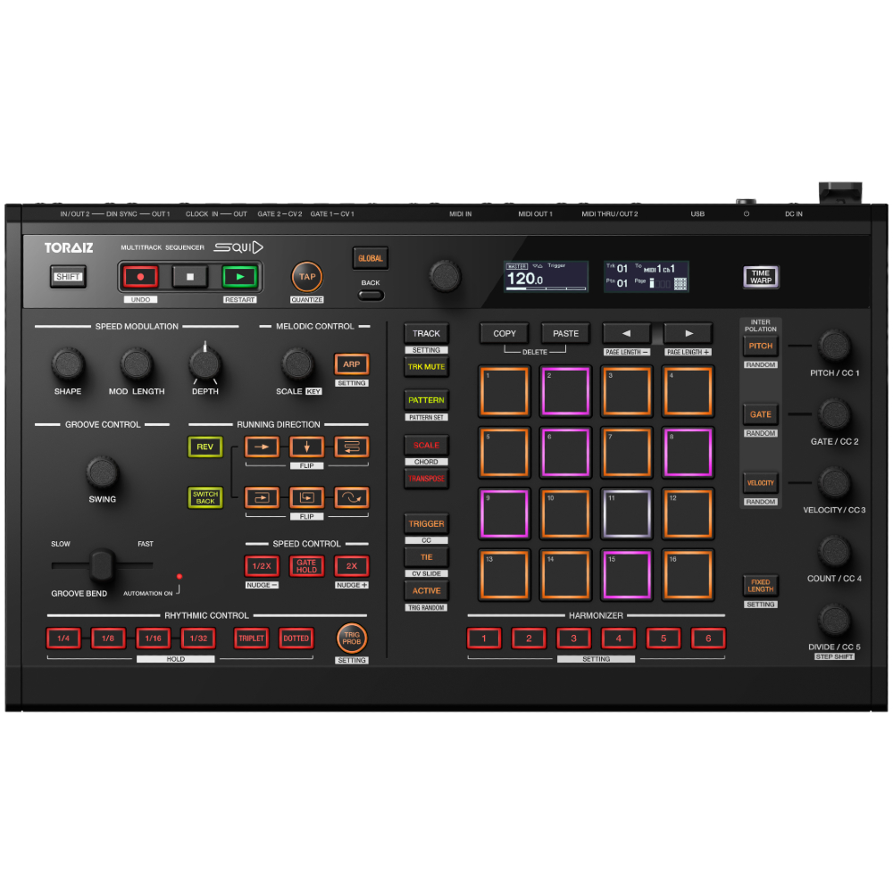 PIONEER DJ TORAIZ SQUID Sequencer