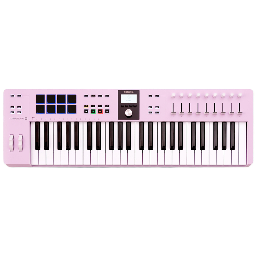 Arturia KeyLab Essential 49 MK3 Rose Quartz Midi Keyboard