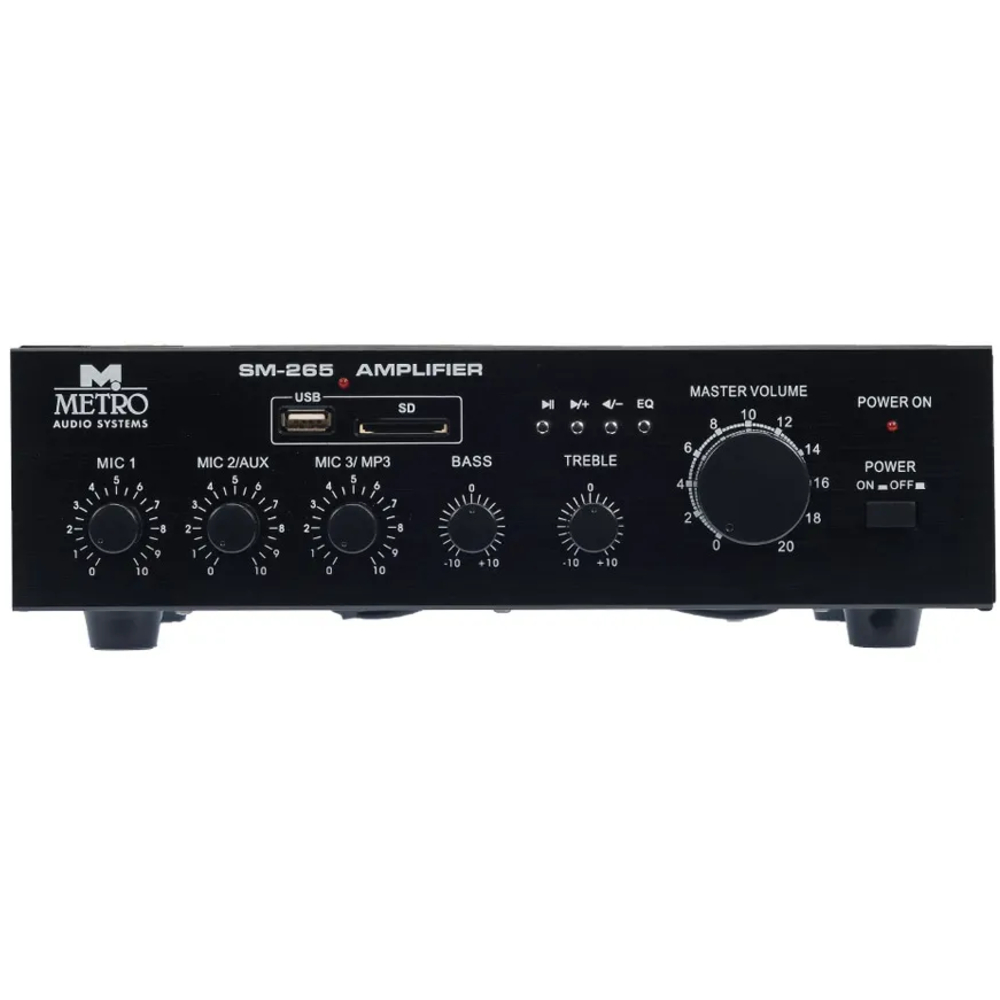 Metro Audio Systems SM265 Μίκτης-Ενισχυτής