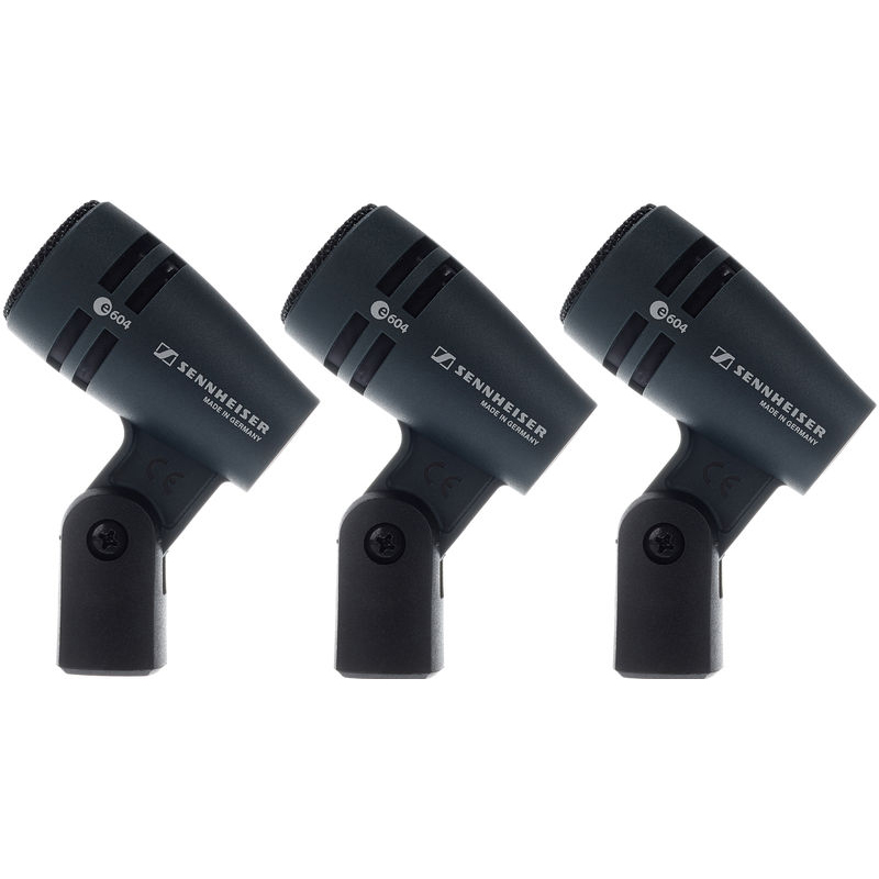 SENNHEISER E-604-3-Pack  Σετ Μικροφώνων