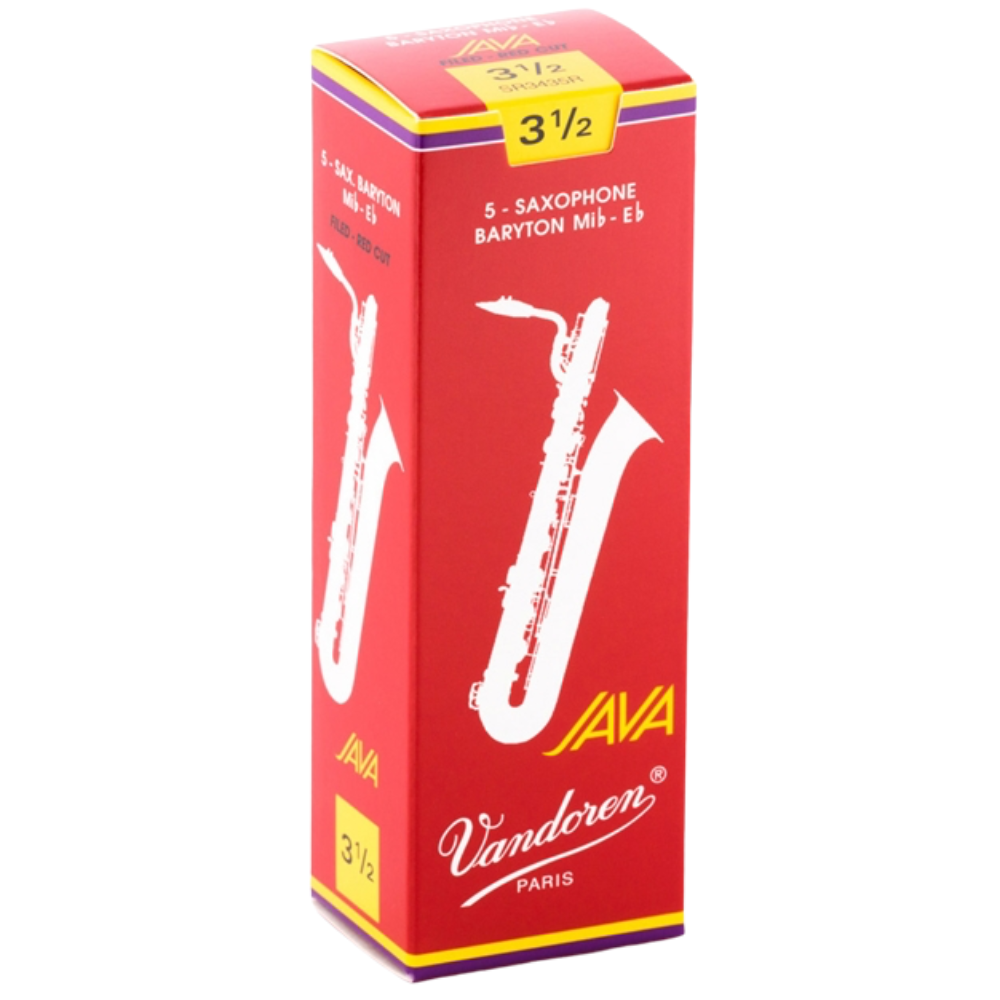 VANDOREN Java Red Καλάμια Βαρύτονου Σαξοφώνου Νο. 3 1/2 ( Τεμ.)